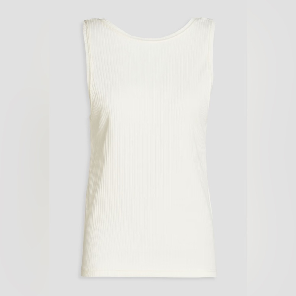 BA&SH Debarduer Liam ribbed cotton-jersey tank NWT